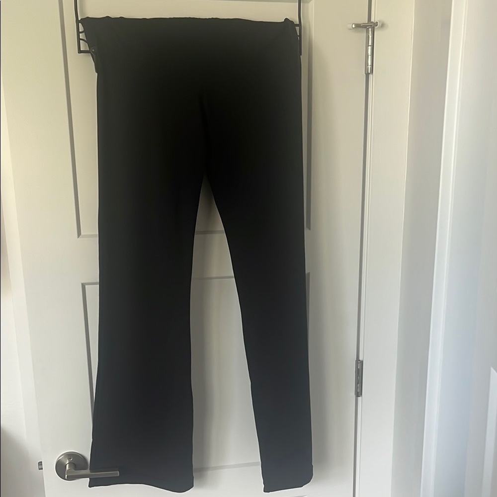 Black Flared Yoga Pants